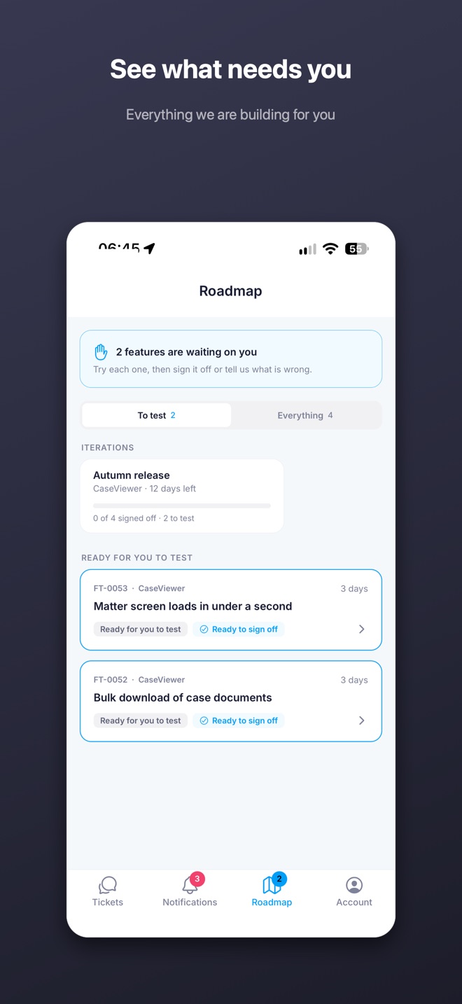 Prolink Mobile: The roadmap you sign off